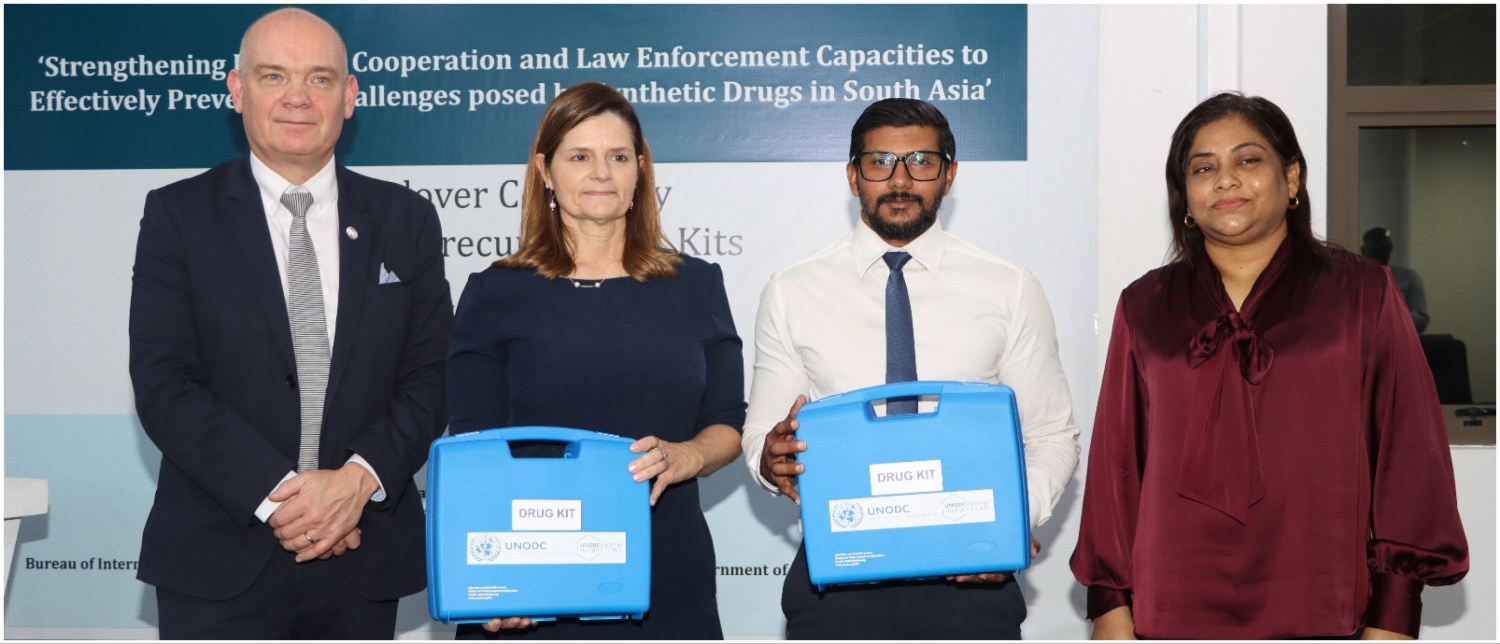 Maldives: Strengthening frontline drug detection through rapid testing tools