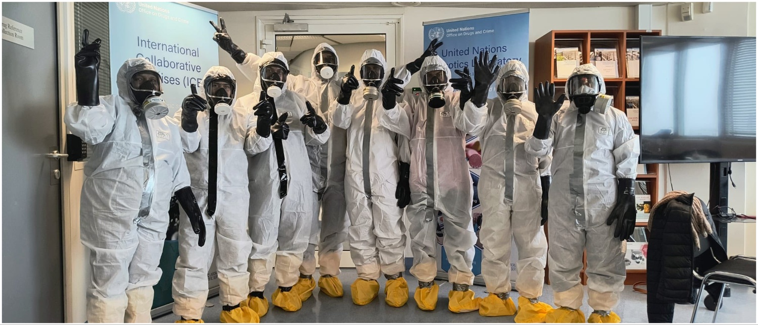 South Asia: Strengthening regional law enforcement capacities through hands-on drug detection training