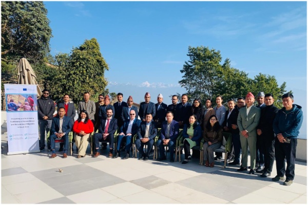Participants gathered together for a group photograph.